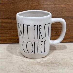 Rae Dunn But First, Coffee Mug